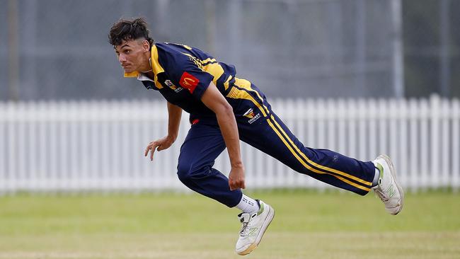 Raj Sharma put in a five-star performance for the Central Coast. Picture: John Appleyard