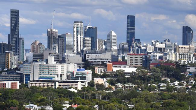 BRISBANE, AUSTRALIA - NewsWire Photos April 26, 2021: Stock images of the Brisbane city skyline.Picture: NCA NewsWire / John Gass