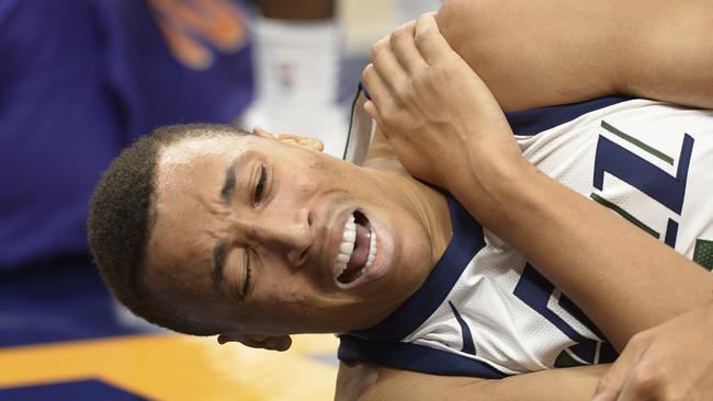 Exum has talked about his shoulder injury.