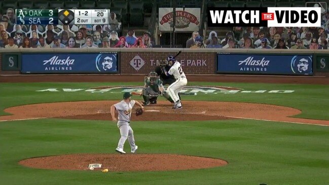 Australian pitcher's strikeouts against Seattle