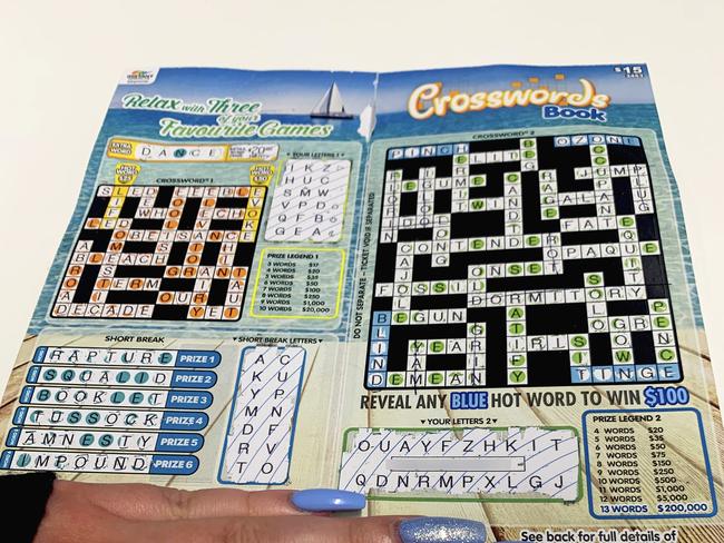 A Laidley woman is $200,000 richer after winning the top prize on her $15 scratchie.