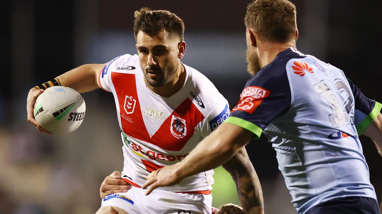 Jack Bird faces a pay cut to stay at the Dragons. Picture: Mark Nolan/Getty Images