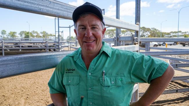 Nutrien Ballarat livestock manager Xavier Shanahan said there were about 4400-head of cattle at CVLX on Friday. Picture: Rachel Simmonds