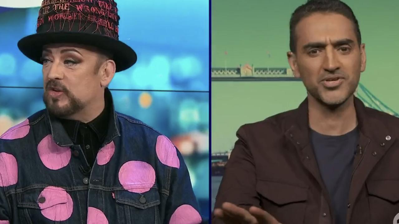 Waleed Aly was absent from The Project Thursday night, telling fill-in panellist Boy George he had a "better offer".