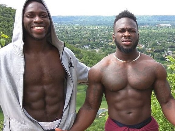 Empire actors Abimbola 'Abel' (left), and Olabinjo 'Ola' Osundairo (right) who Jussie Smollett allegedly paid to stage an attack on him. Picture: Supplied