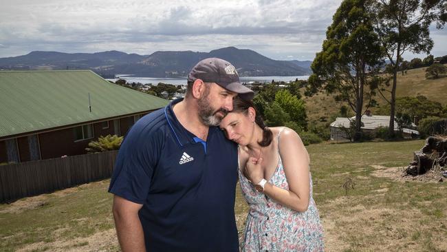 Nathan Meyers and Jayne Dillon at Berriedale. Picture: Chris Kidd