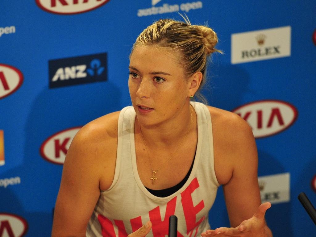 Maria Sharapova retirement: Reporter reveals tennis star's 'virgin' comment  | Herald Sun