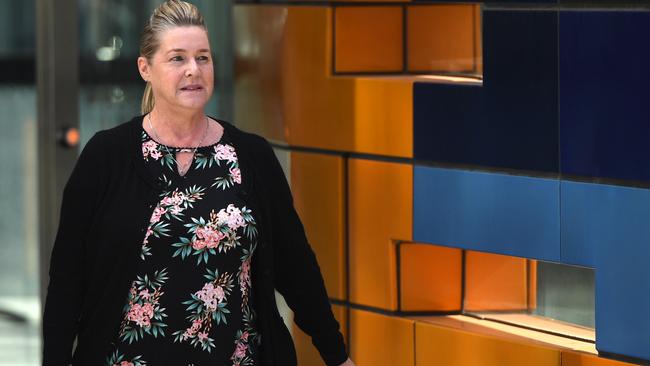 Jacqueline McDowall gave the banking services royal commission evidence she was left in financial ruin after poor advice from Westpac. (Pic: Julian Smith)