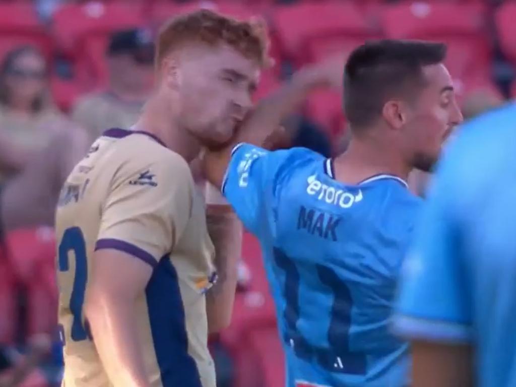 A surprising red card in the A-League.