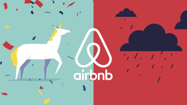 Cómo Airbnb cayó del exitoso inicio al modo de crisis