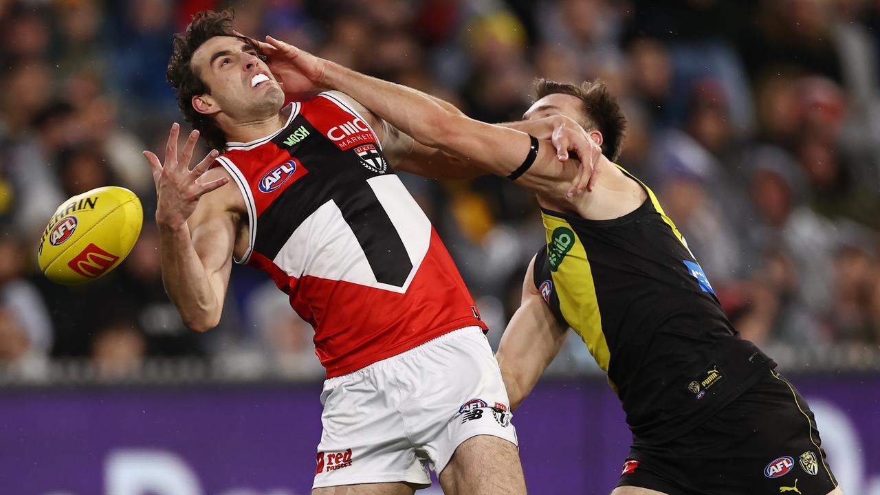 St Kilda has regularly dropped the ball since a hot first month of the season. Picture: Michael Klein.