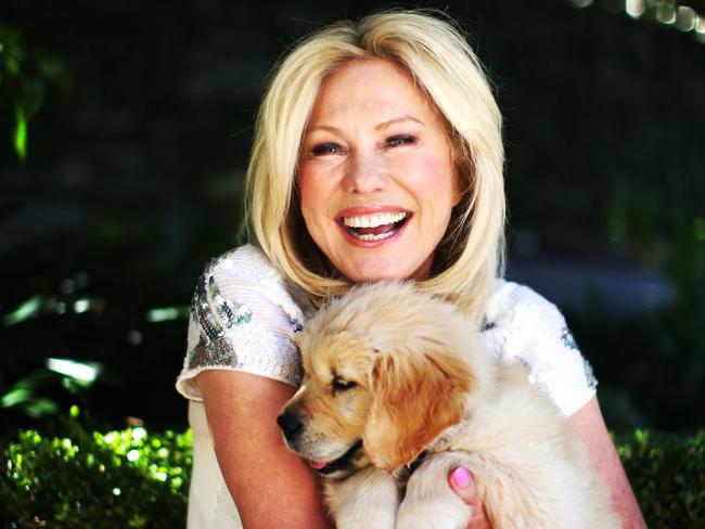 Kerri-Anne Kennerley first made her TV appearance at the young age of 14. Picture: Nic Gibson