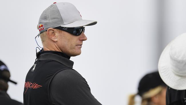 James Spithill when he was part of the winning Comanche crew in the Sydney to Hobart yacht race.