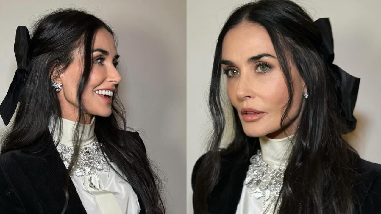 Demi Moore's Bold Hair Ribbon Trend: Why You Should Give it a Try