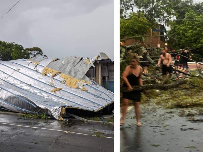 Canva image for Wynnum Manly storms