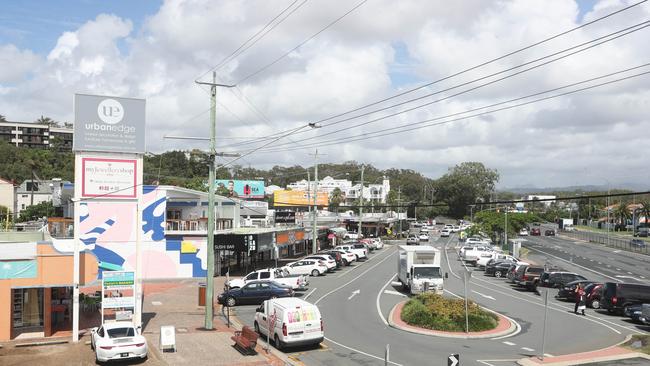 The view over bustling Nobby Beach from Bar Hellenika. Photo by Richard Gosling