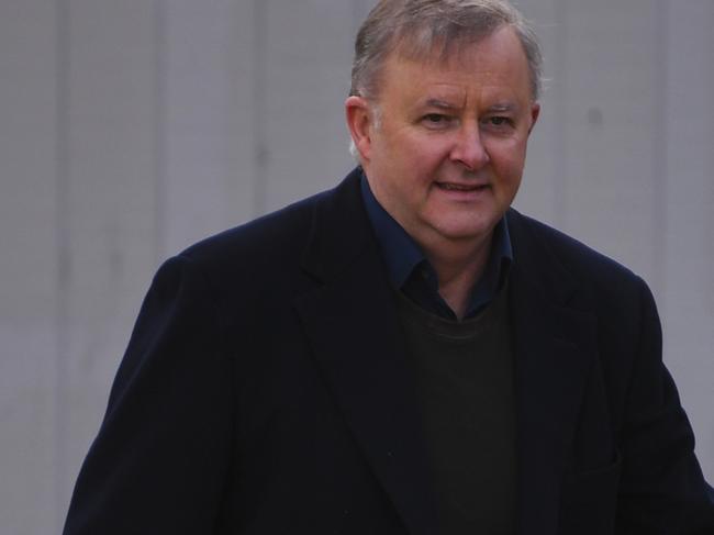 Australian Opposition Leader Anthony Albanese is seen during a visit to Thredbo in NSW, Friday, June 19, 2020. (AAP Image/Lukas Coch) NO ARCHIVING