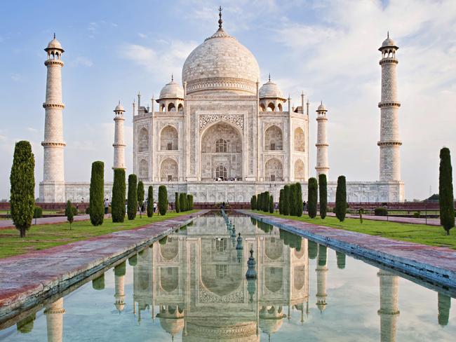 ESCAPE: JANUARY 17 2015 DEALS See the iconic Taj Mahal in Agra, India with Tempo Holidays. Picture: Supplied