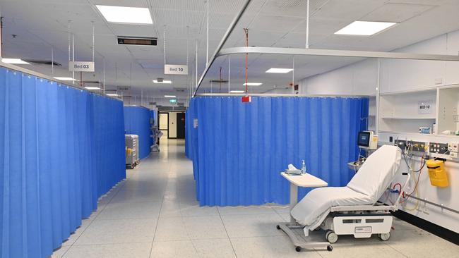 Emergency Department wards are set to experience bed block as a result of the NSW psychiatry crisis. Picture: Brenton Edwards