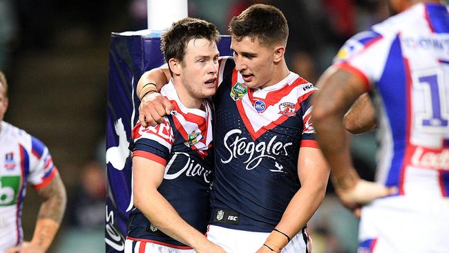 Luke Keary and Victor Radley are two of the best young talents in the game. Picture: AAP