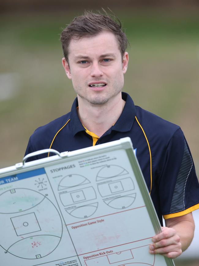 Football GDFL: Belmont Lions v Bell Post Hill Belmont Lions coach (?) Picture: Mark Wilson