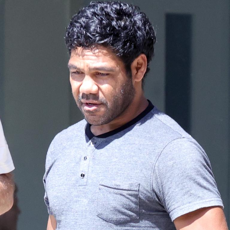 Former NRL star Chris Sandow on driving charges. Picture: Steve Pohlner