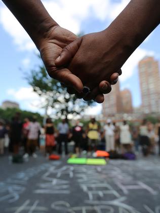 Yes, you’re racist retweeted racist remarks after the death of Trayvon Martin. Pic: Mario Tama / Getty Images