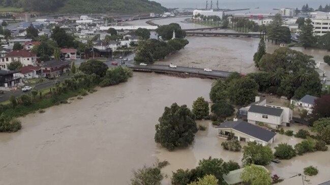 The city of Gisborne is now rationing food and petrol until roads can be reopened.