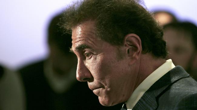 The termination agreement between Wynn and the company bearing his name shows that he won't receive any compensation and can't be involved in any competing gambling business for two years. Picture: AP/Charles Krupa