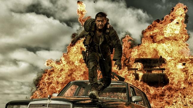 Explosive ... Tom Hardy stars in the title role in Mad Max: Fury Road Photo: Jasin Boland