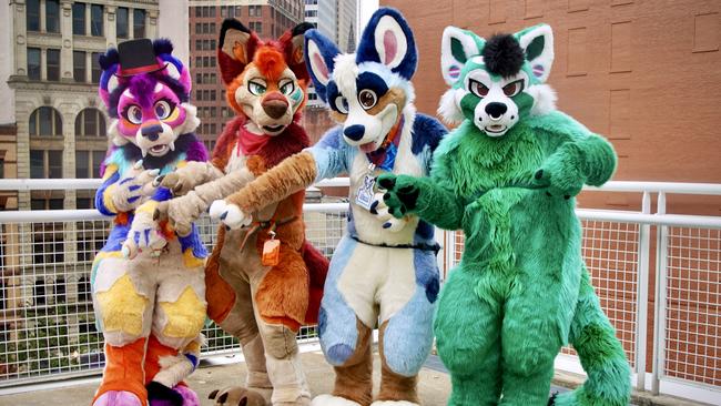 Research shows that furries are no more likely to have a mental illness than the general population. Picture: Agnes Bun/AFP