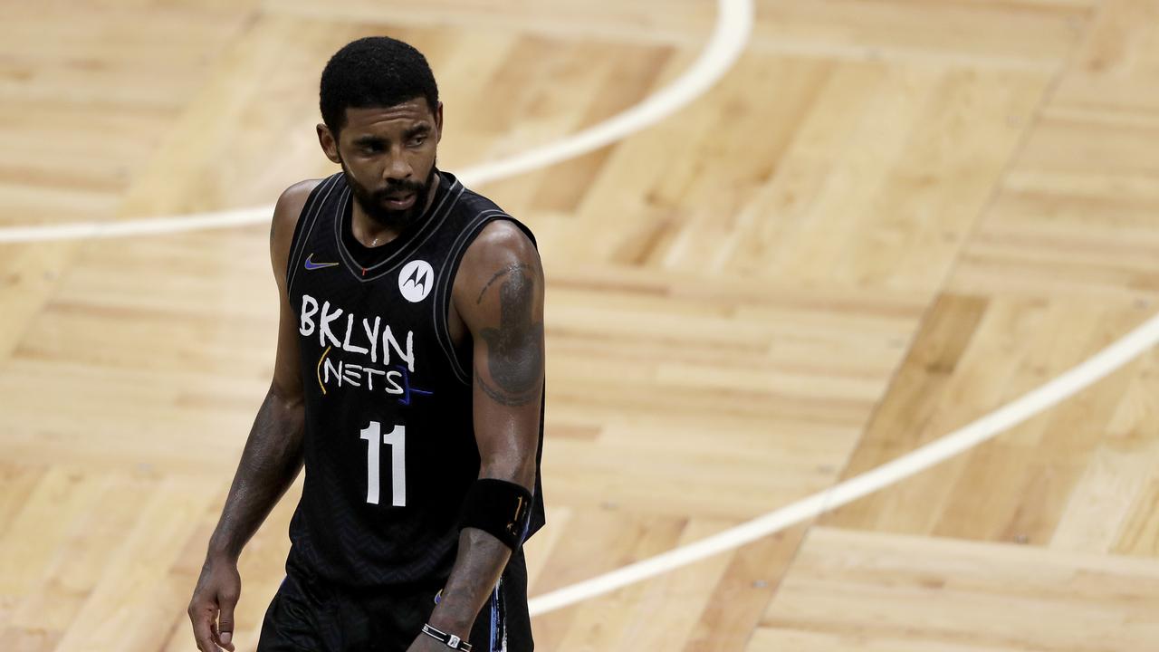  2021-22 NBA Hoops #77 Kyrie Irving Brooklyn Nets