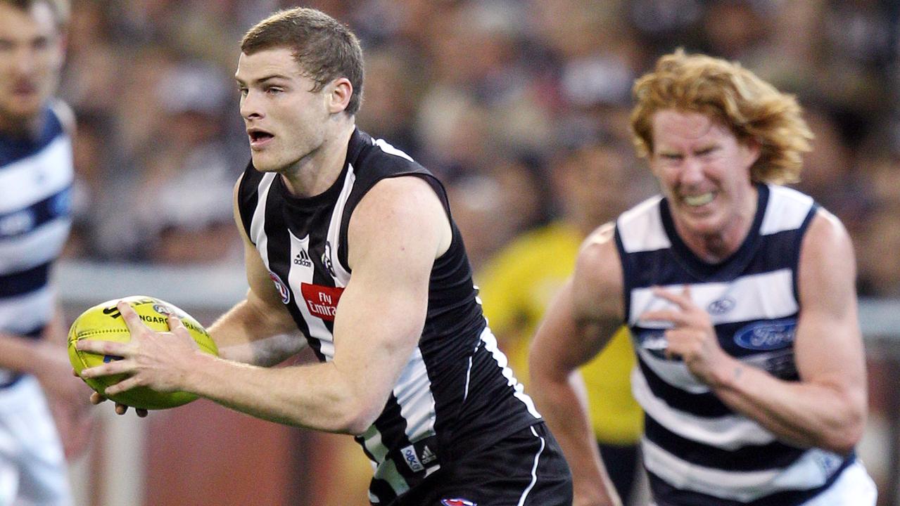 2010 Preliminary Final. Collingwood v Geelong. MCG. Heath Shaw.