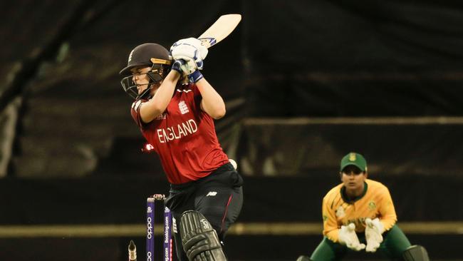 England, including powerhouse Nat Sciver, will present a different challenge for Thailand. Picture: AFP.