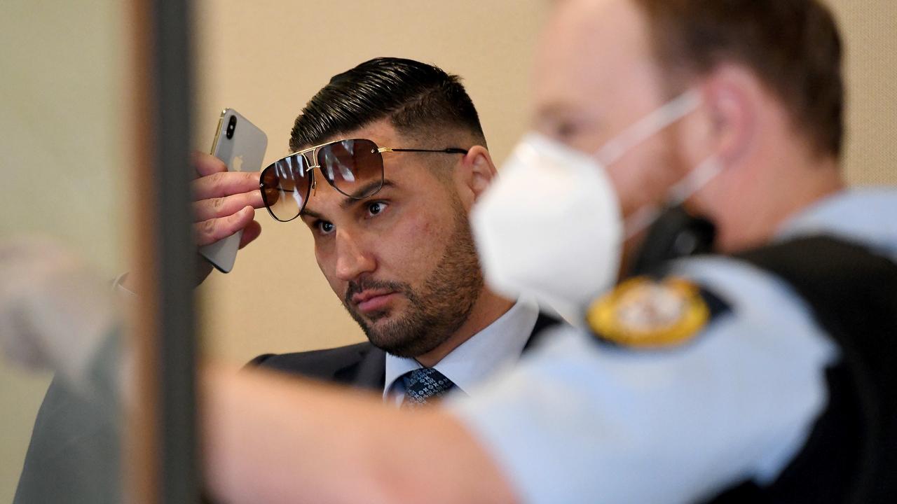 Salim Mehajer pleaded guilty to staging a car crash in western Sydney.. Picture: NewsWire/Bianca De Marchi.