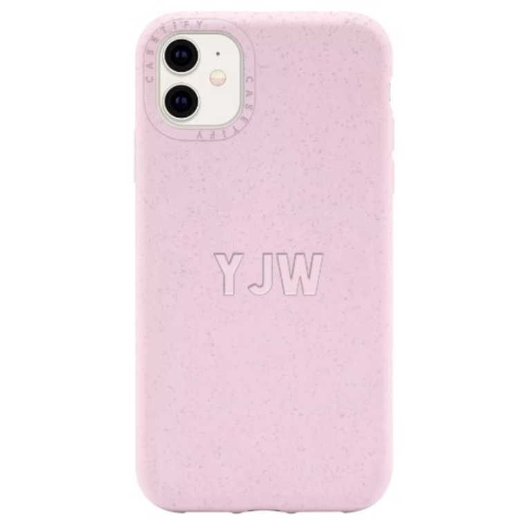 Casetify, Custom Compostable iPhone 11 Case with monogramming