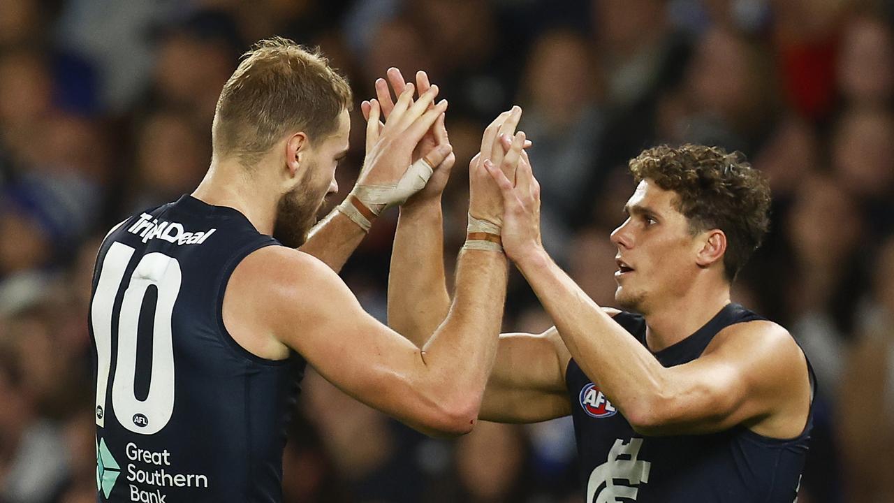 McKay and Curnow are vital weapons to the Blues’ finals chances.