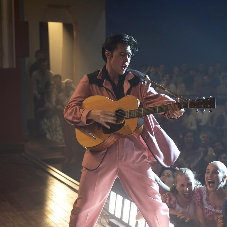 Austin Butler as Elvis in Warner Bros Pictures’ drama Elvis. Picture: Hugh Stewart