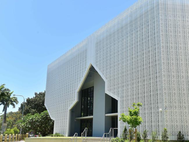 The $19 million three-storey East Precinct building at St PatrickÃ•s College Townsville. Picture: Shae Beplate.