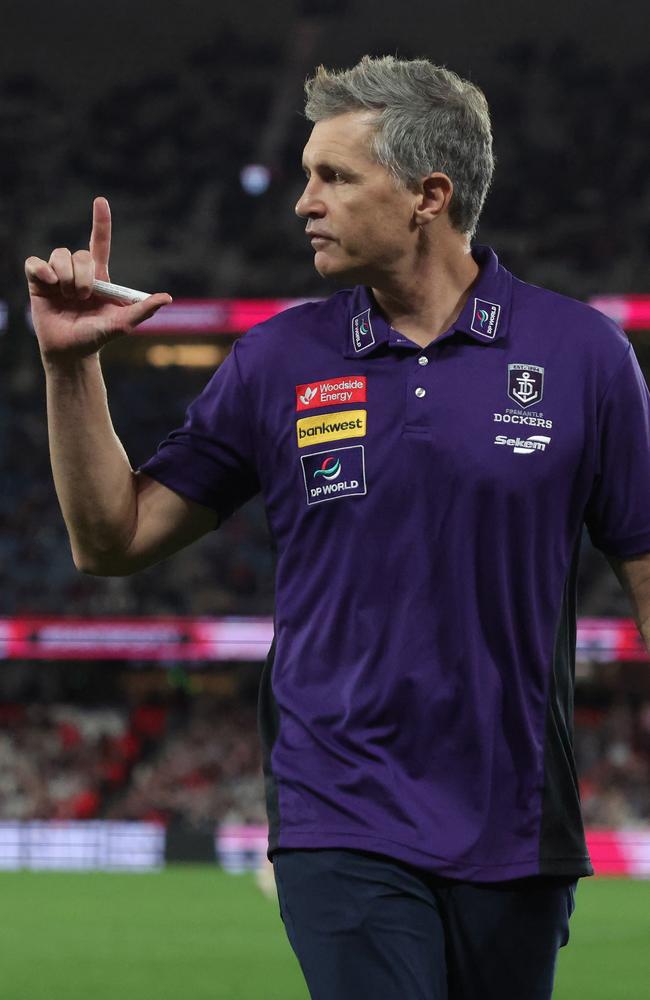 The Fremantle job could one of footy’s most coveted. Picture: James Wiltshire/AFL Photos via Getty Images