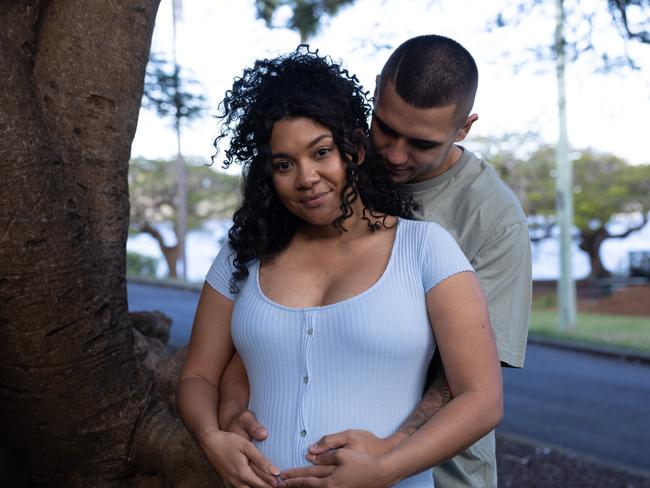 Nikorima and his partner Christa.