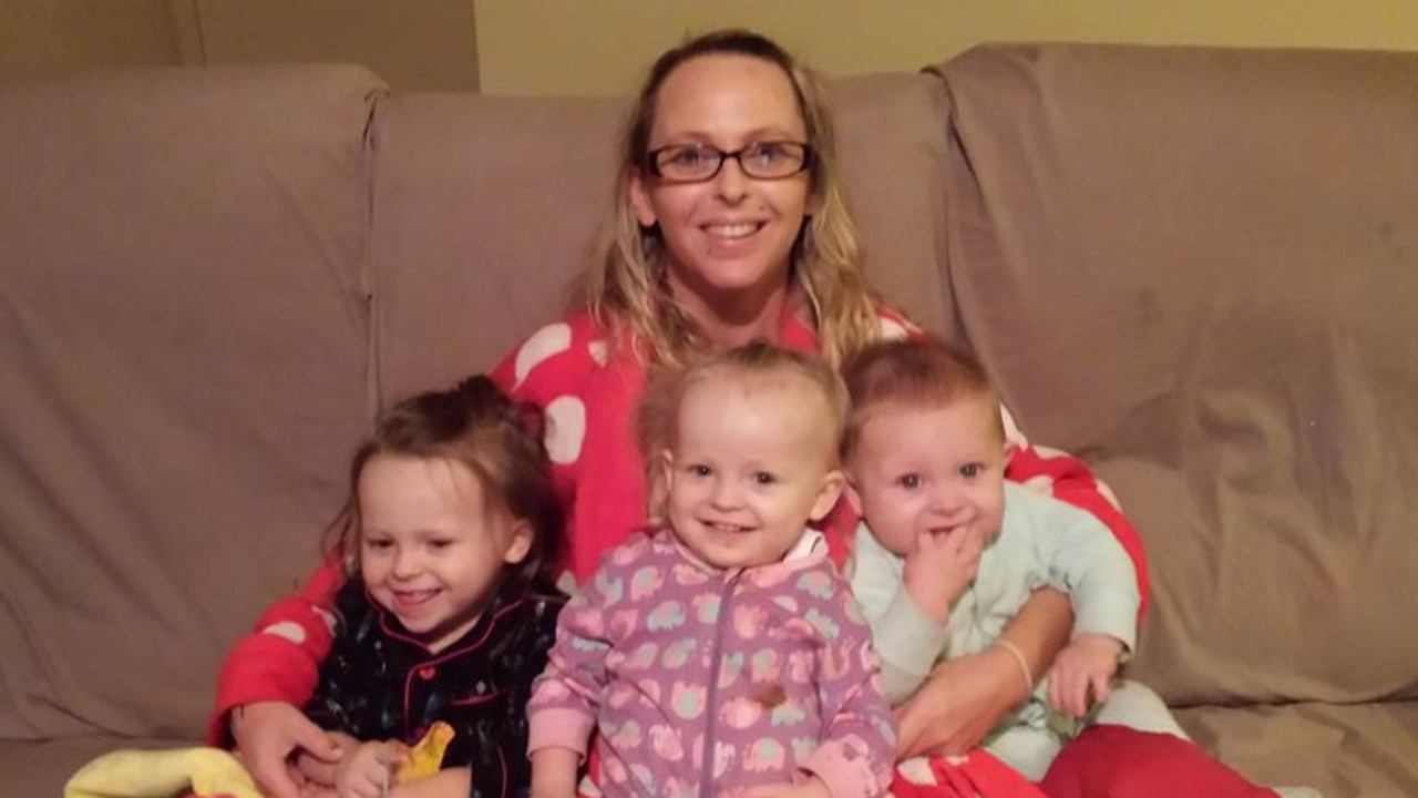 Charmaine McLeod with three of her four children. Picture: Facebook