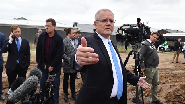 Prime Minister Scott Morrison will address the nation from the capital on Thursday. Picture: AAP/Mick Tsikas