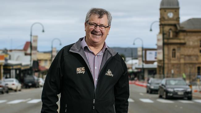 Albany mayor Dennis Wellington. Picture: Lee Griffith