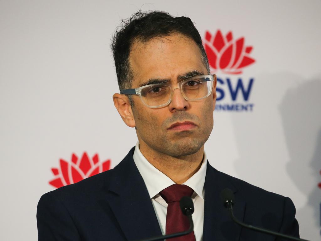 Treasurer Daniel Mookhey addresses the media after delivering this year’s NSW budget. Picture: Newswire / Gaye Gerard