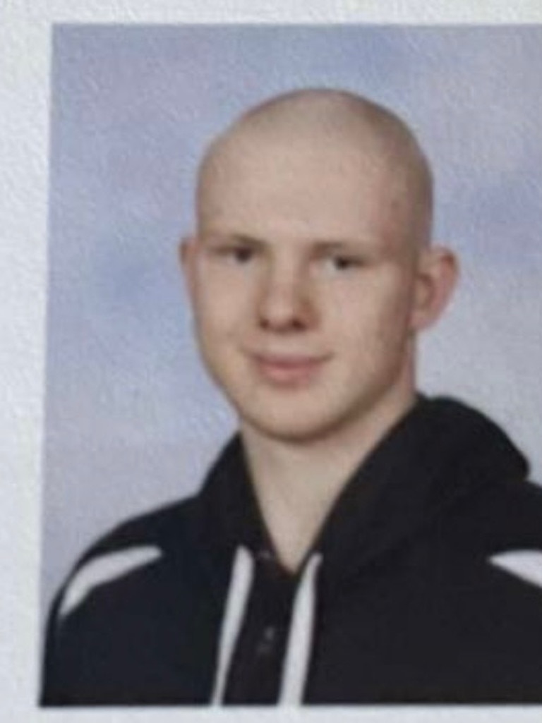 Dylan Lloyd as pictured in his high school year book.