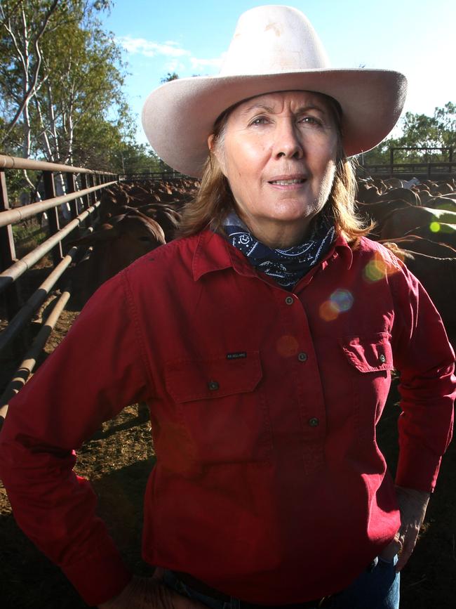 Jacqueline Curley from Gipsyplains 63km north of Concurry. Photo: Steve Pohlner 