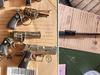 Man nabbed with alleged stash of guns, drugs walks
