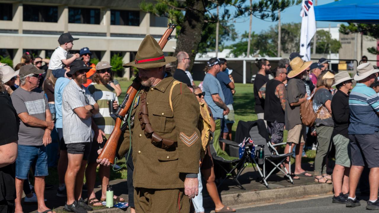 ANZAC Day Mackay Friday 25 April 2025 Picture:Michaela Harlow