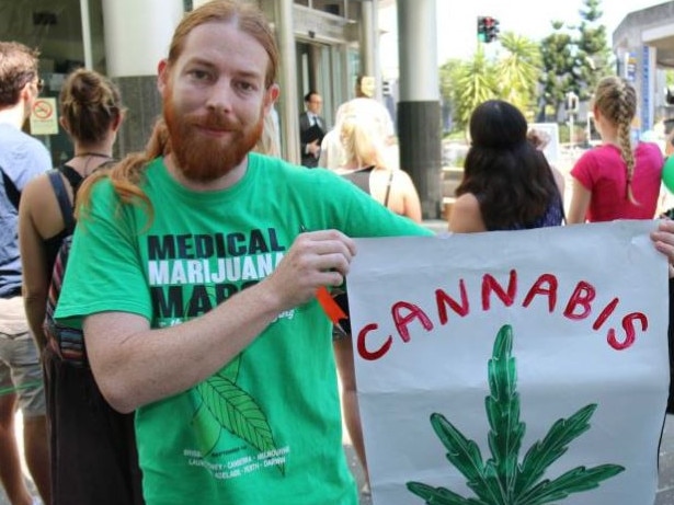 Joshua James Waldron, who is affiliated with the Queensland Medicinal Cannabis Collective.